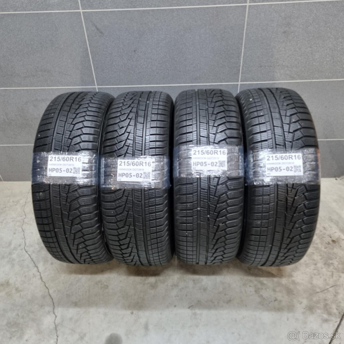 Zimné pneumatiky 215/60 R16 HANKOOK DOT2818