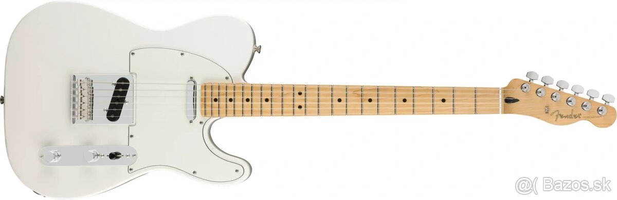 fender telecaster – polar white (Mexico)