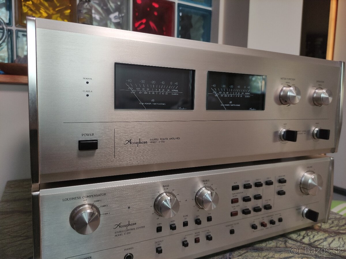 Accuphase C-230 P-260 high-end pre+power amplifier