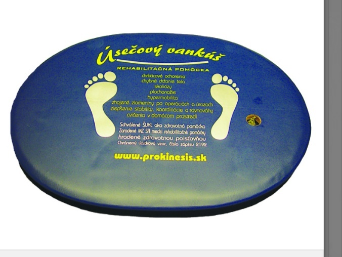 Predam usecovy vankus na rehabilitaciu