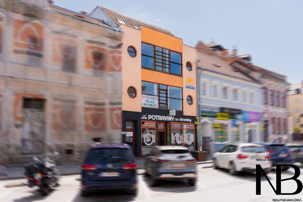 Na predaj polyfunkčný dom v centre Trenčína – Palackého ulic