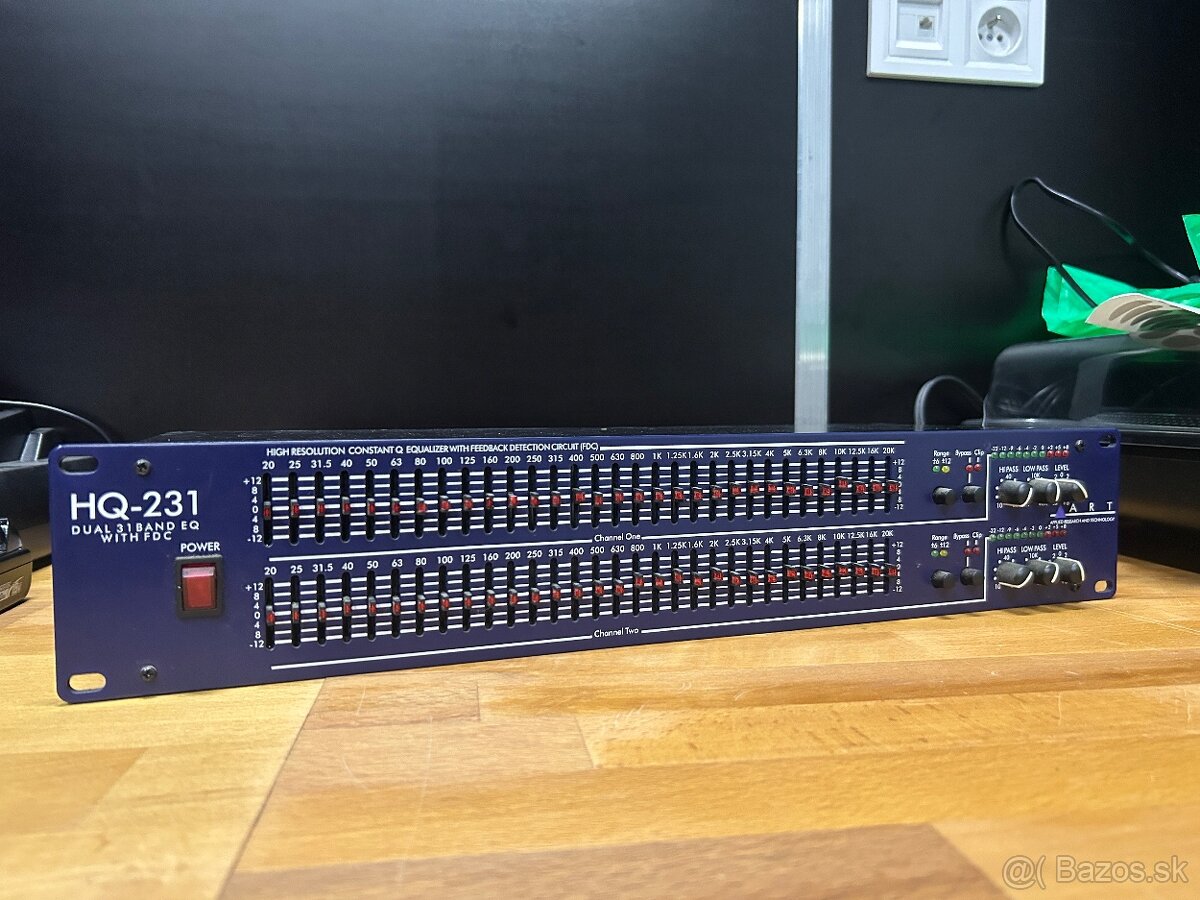ART HQ-231 grafický ekvalizér