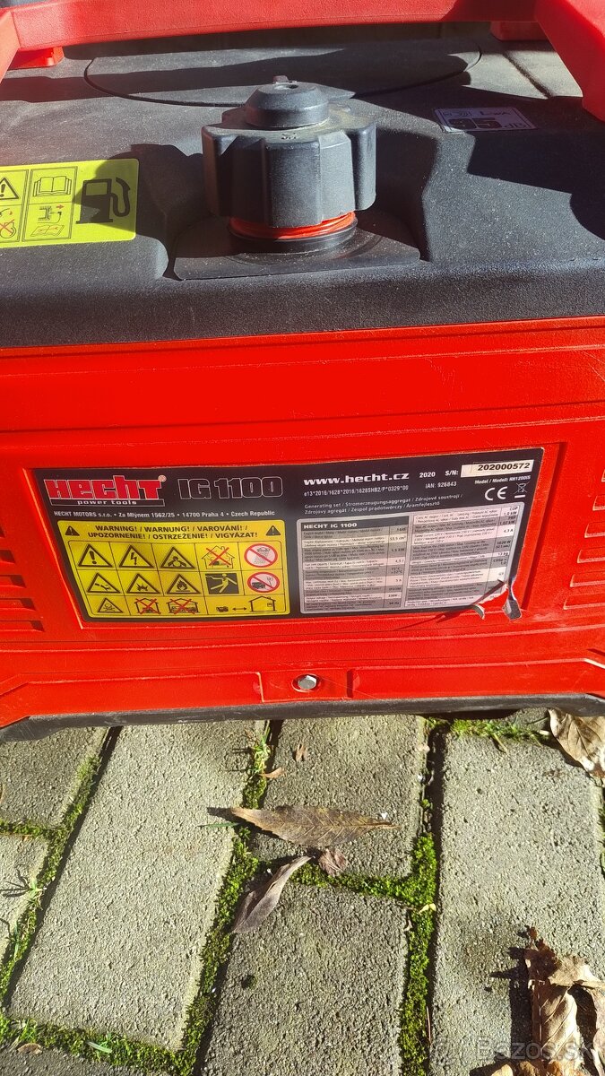 Elektrocentrála Hecht IG1100