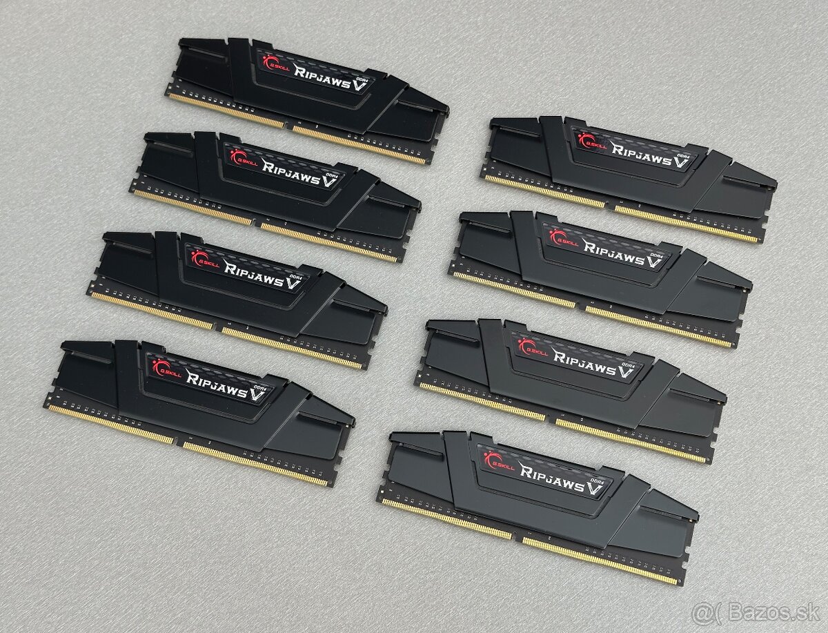 2x G.SKILL Ripjaws V DDR4-3000 32 GB (4×8 GB)