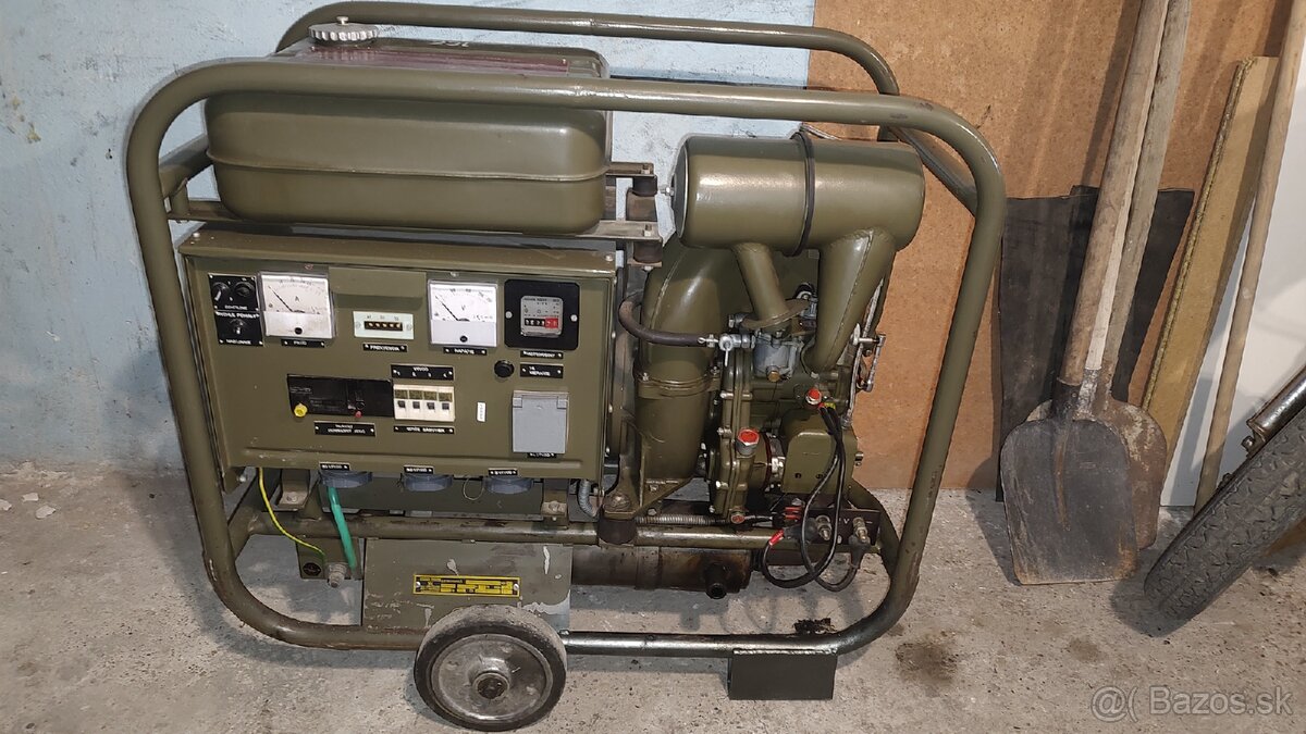 Vojenská elektrocentrála 4kw