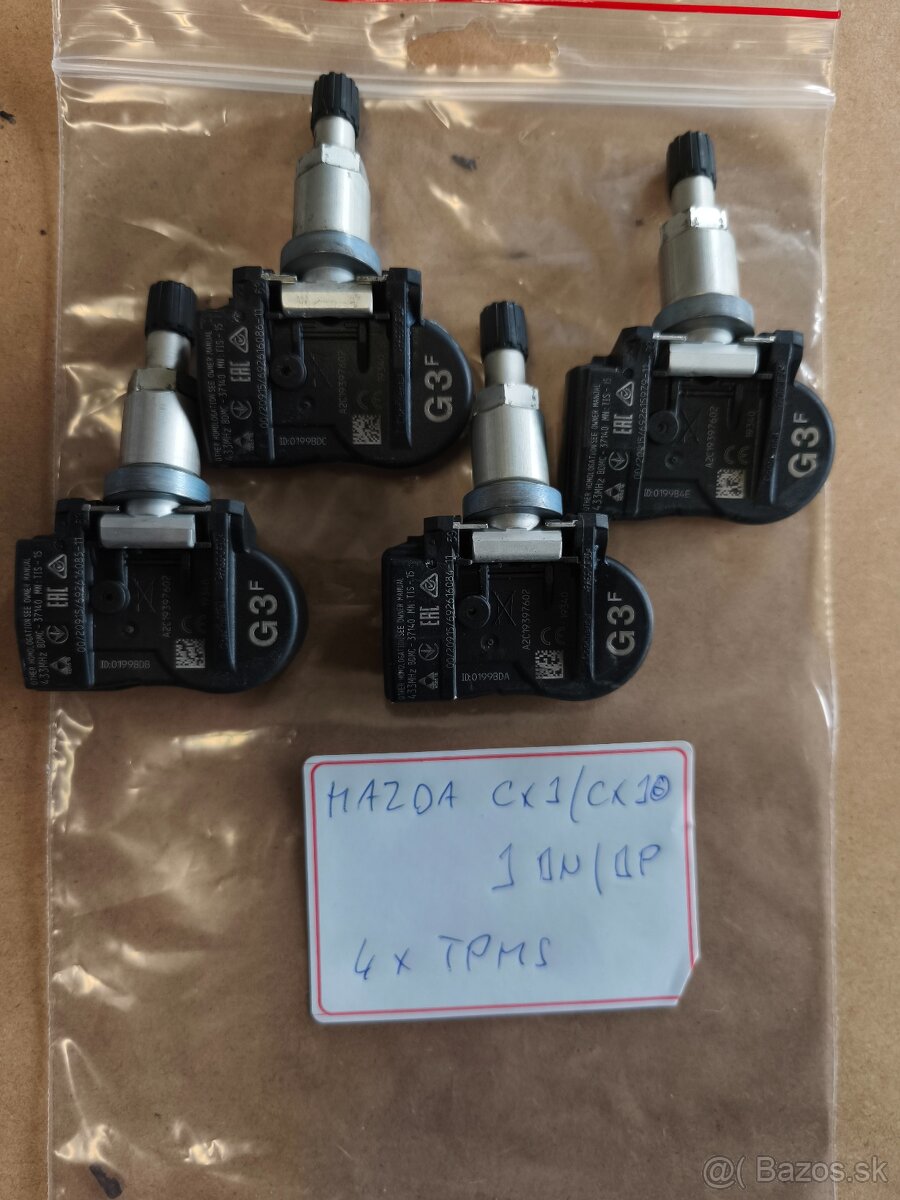 SNÍMAČE TLAKU/TOYOTA/MAZDA/4KS/40€