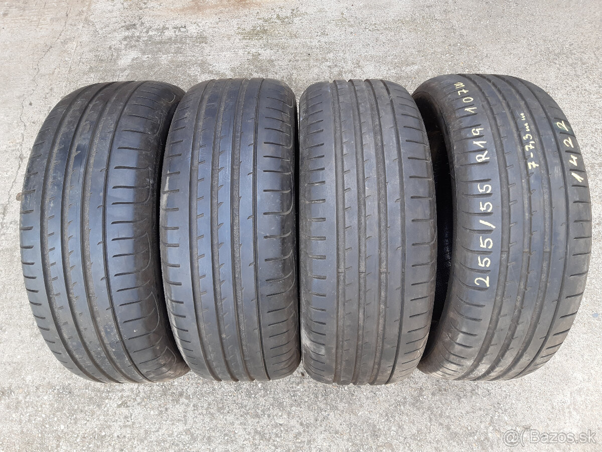 255/55 R19 -letné Good Year