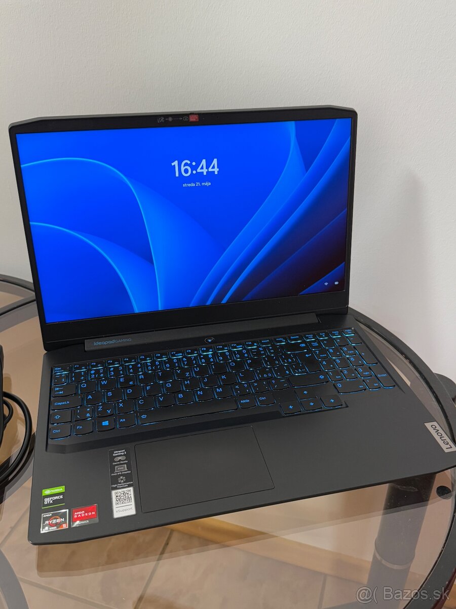 Herný Lenovo Idepad Gaming 3 - 16gb ram, Amd, GTX grafika