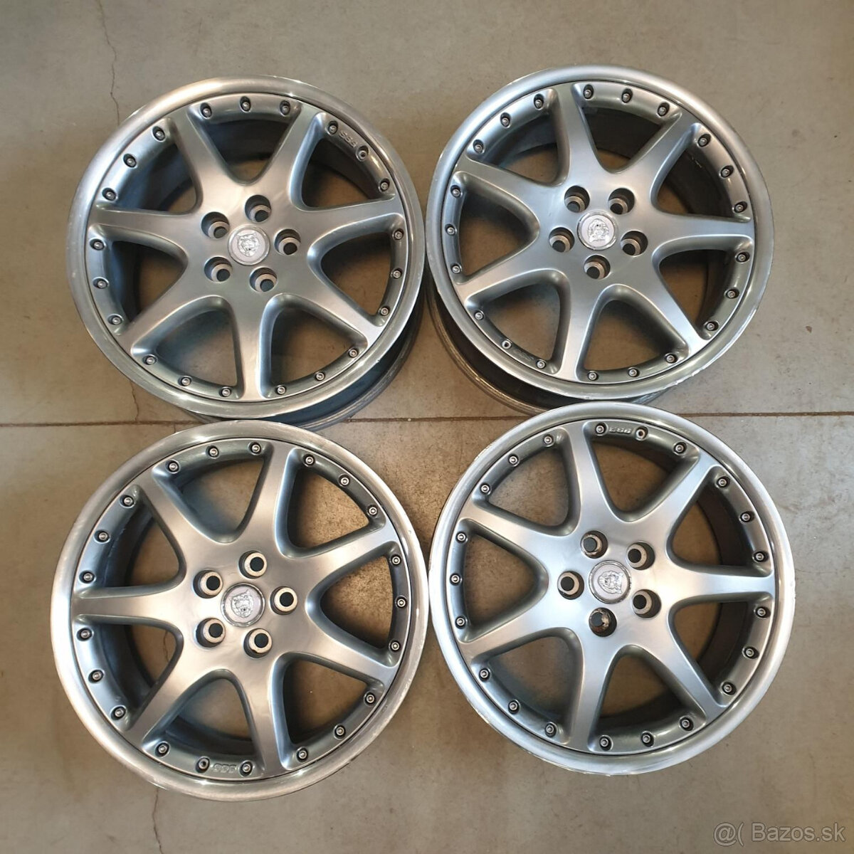 Hliníkové JAGUAR disky 5x108 R18 8J ET60