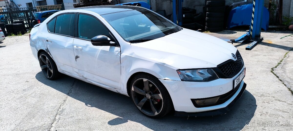 Skoda Octavia 3 po havarii