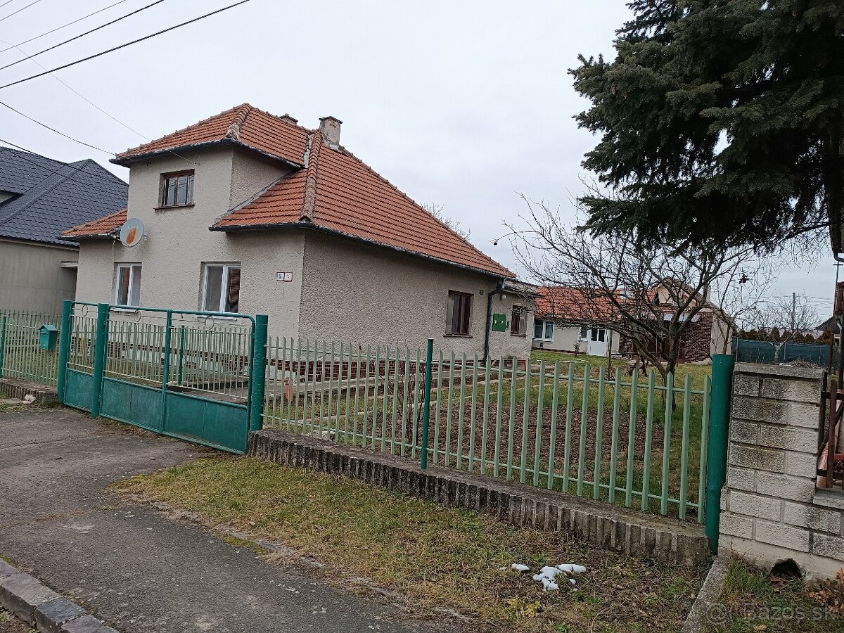 Rodinný dom Bystričany
