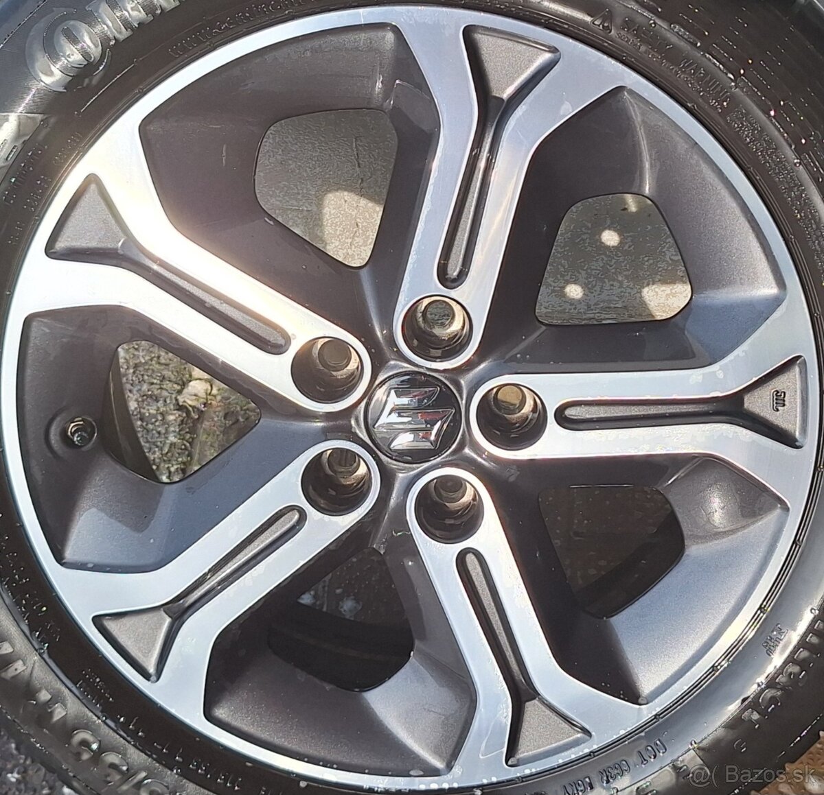 alu kolesá SUZUKI + zimné pneu