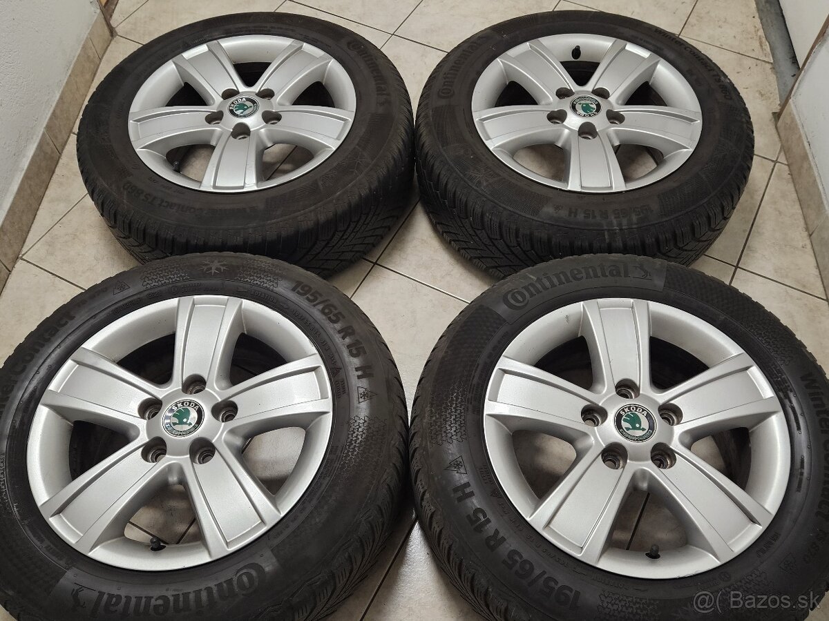 15" ŠKODA (5x112), Continental