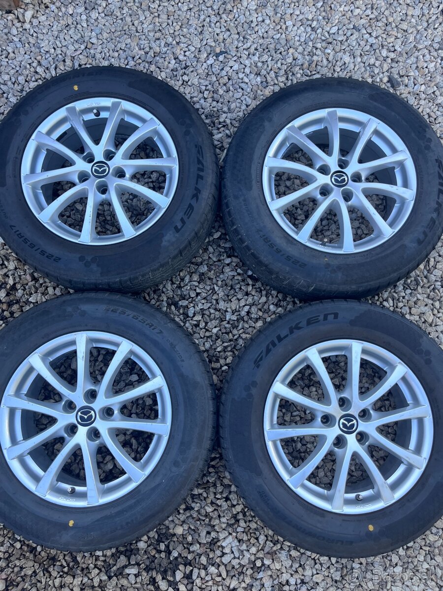 Hliníkové disky Mazda CX5 R17, 5x114,3