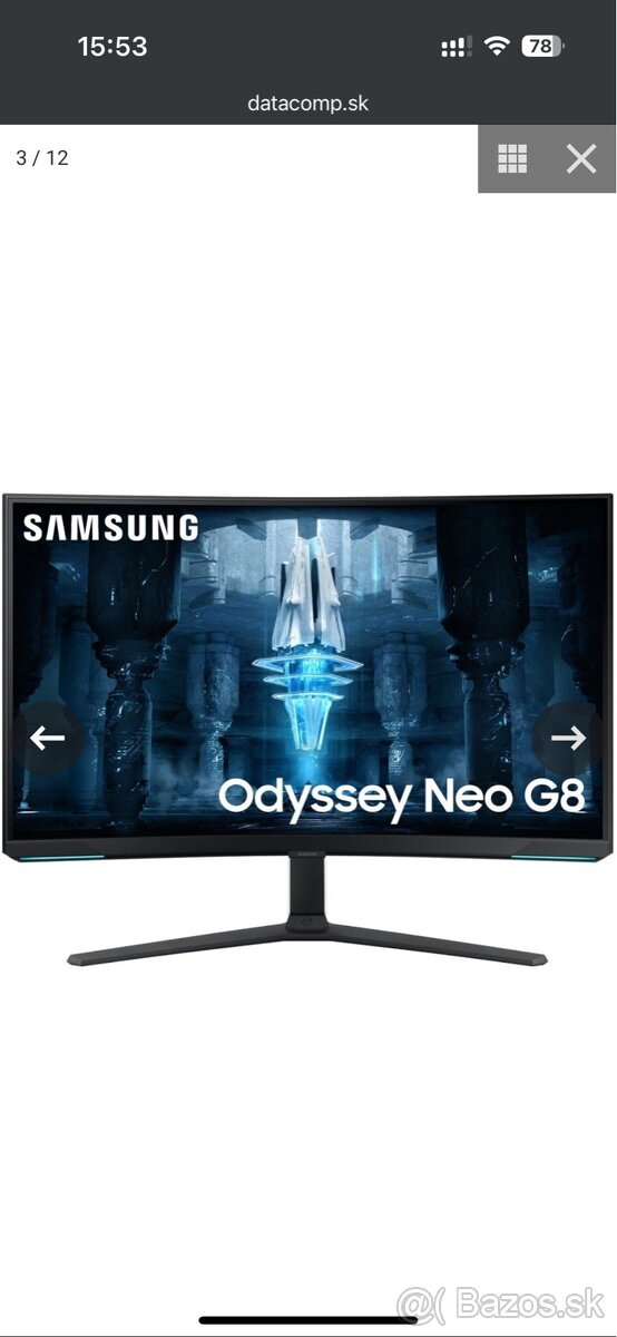 Samsung Odyssey G8 Neo 32”