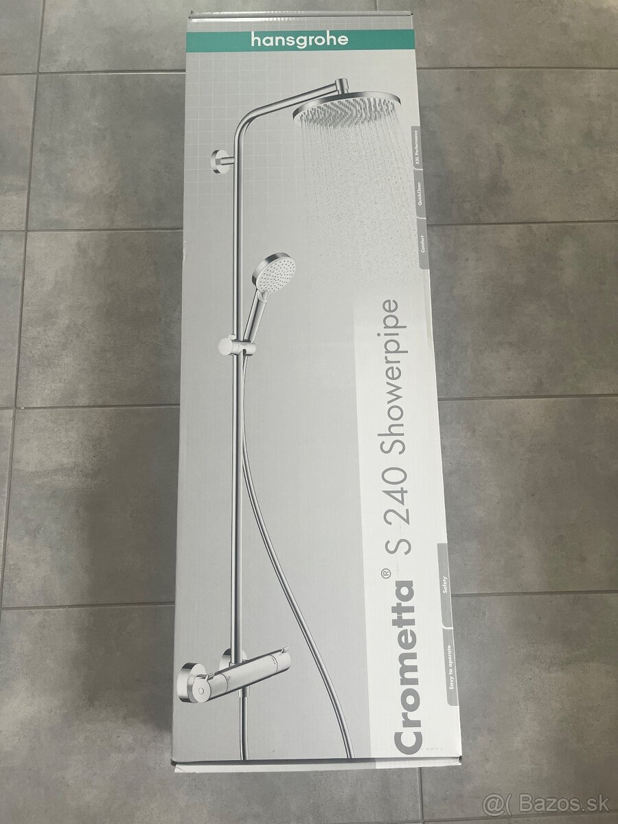 sprchový systém Hansgrohe Crometta S 240 SHP EcoSmart