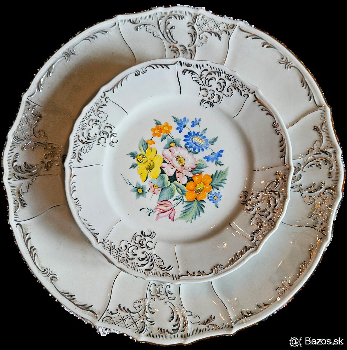 Porcelánová sada tanierov 1+6