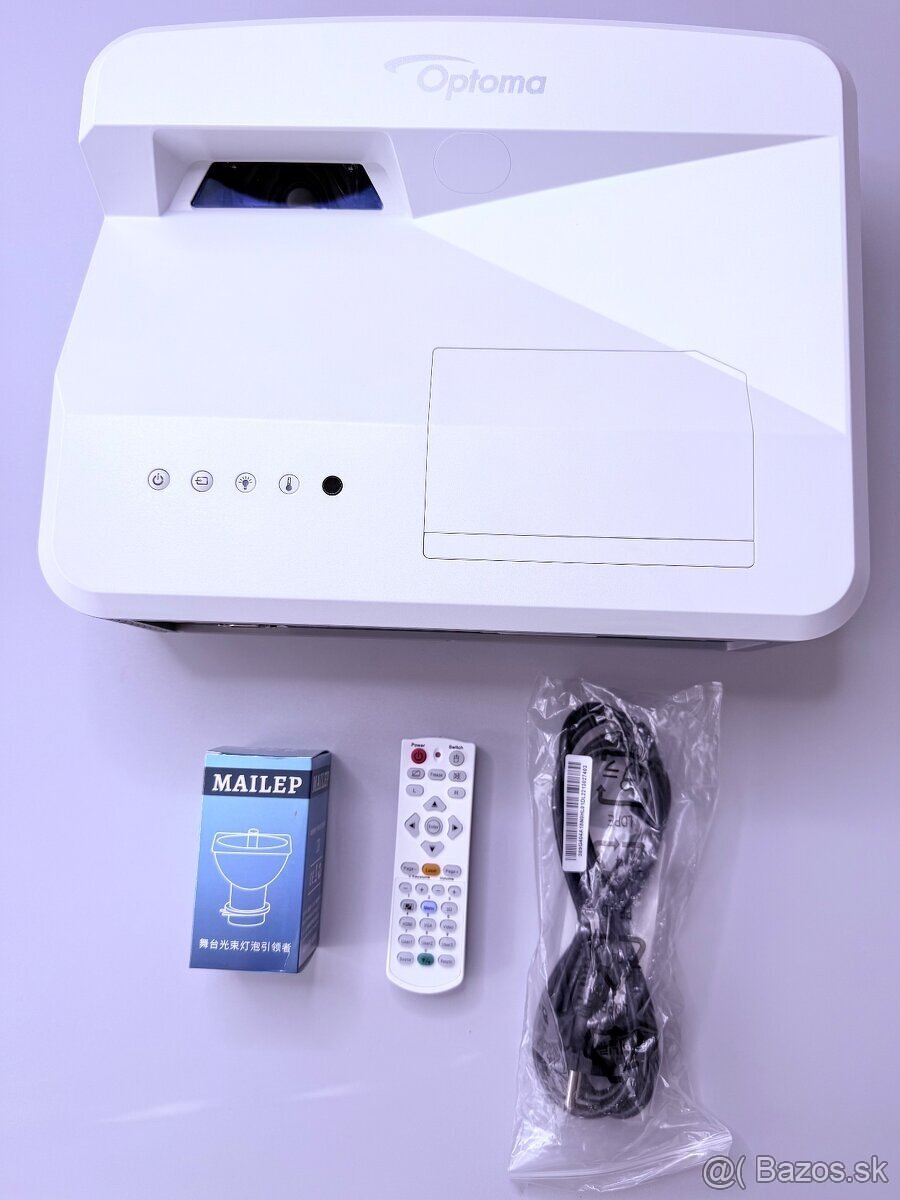 OPTOMA W319UST SHORT THROW-3300ANSI, 18 000:1,nová lampa-top