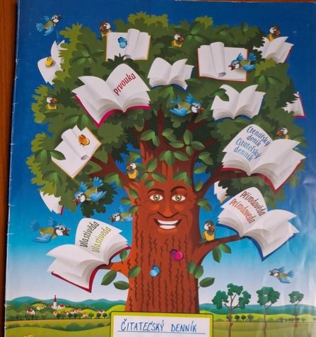 E-pomôcka čitateľský denník