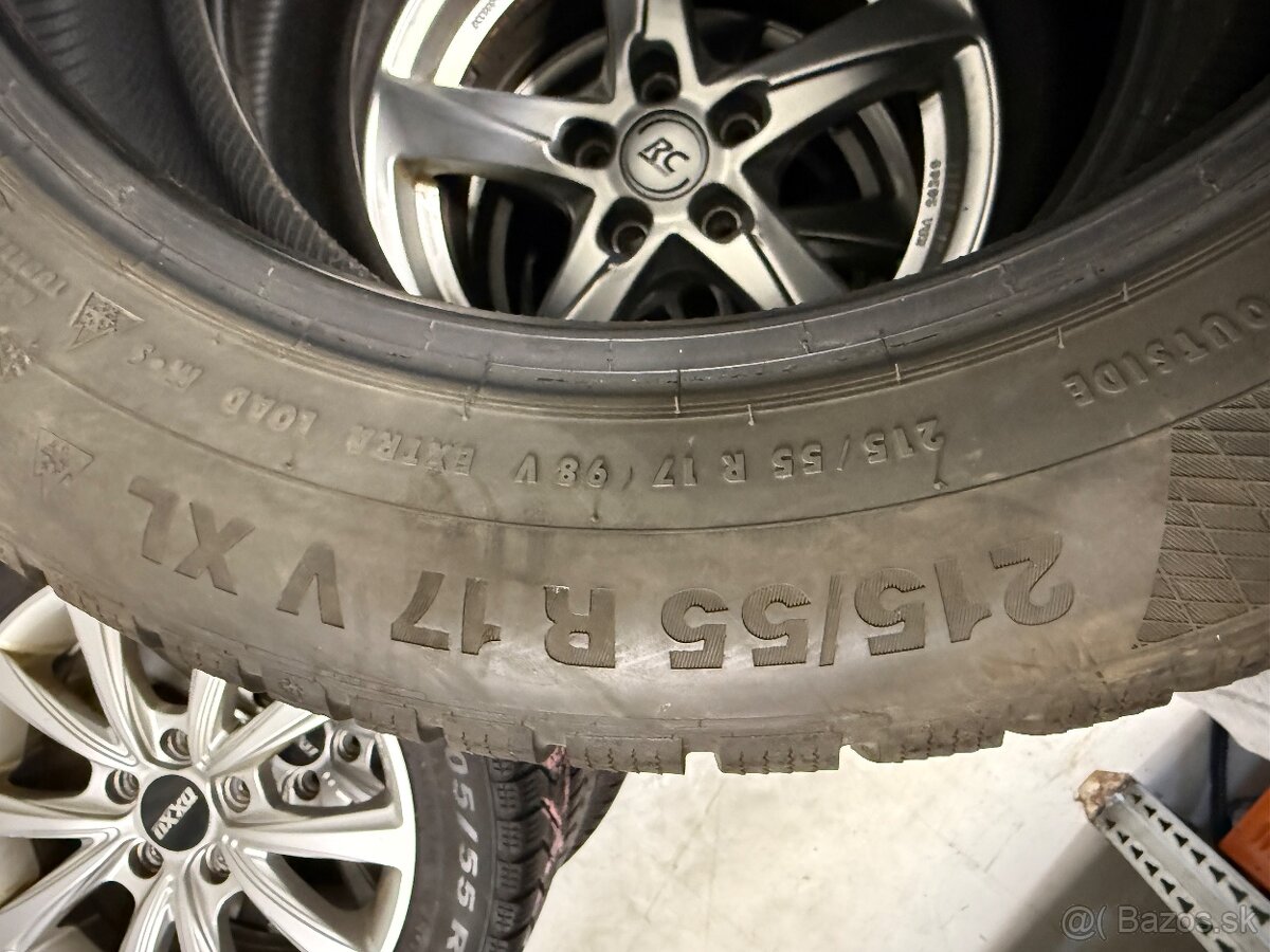 2ks zimnych gum continental