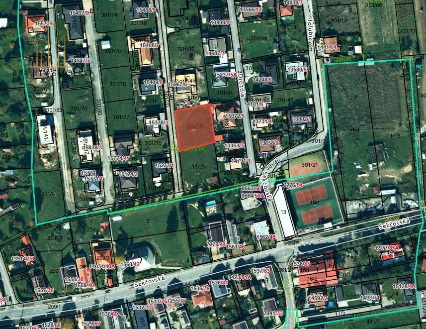 REZERVOVANÉ  Zriedkavá ponuka - pozemok na výstavbu RD