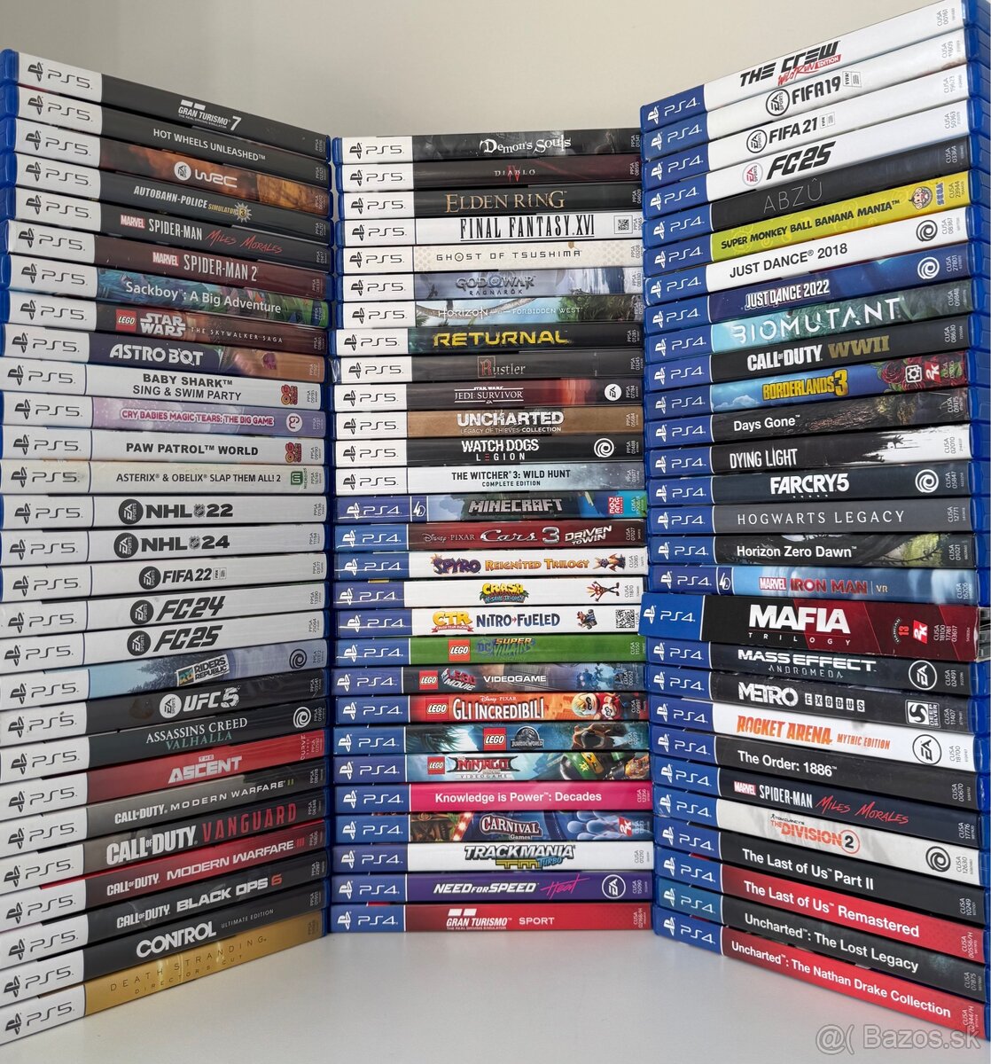 HRY na PS4 a PS5 (4+1 alebo 6+2 zdarma)