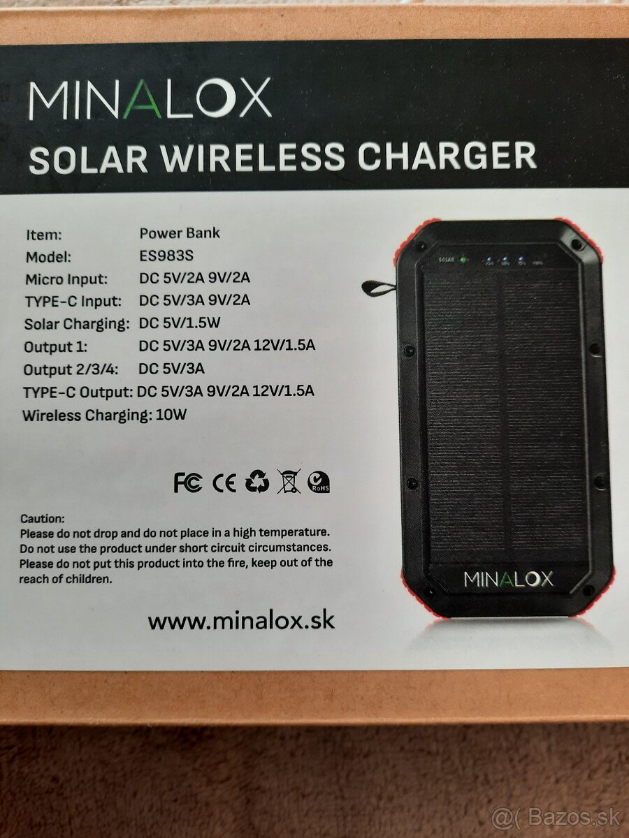 Power banka na nabíjanie viacerých zariadeni