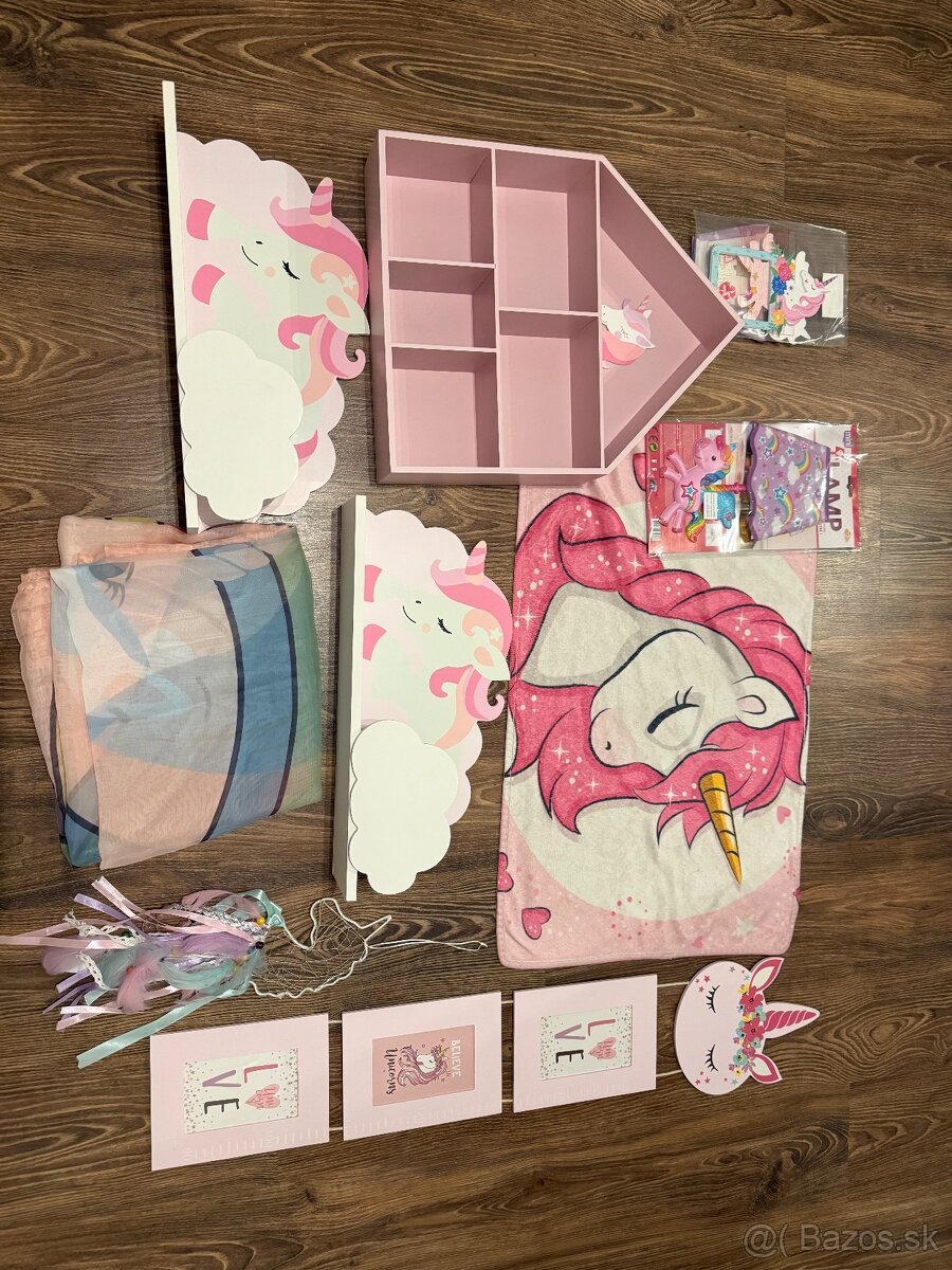 Jednorožcové doplnky do detskej izby