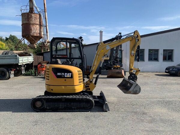 Caterpillar, 302.7D CR, minibagr K bagru 5x lžíce