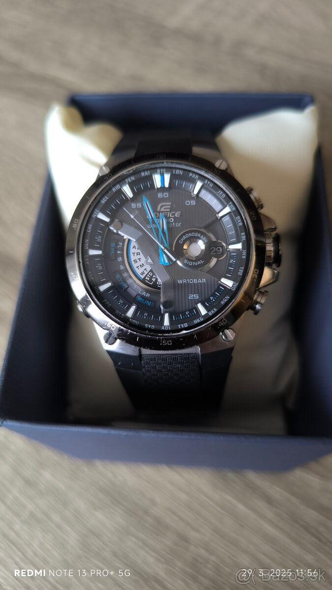 CASIO EQW-A1000 - SOLAR, WAVE CEPTOR- TOP STAV.