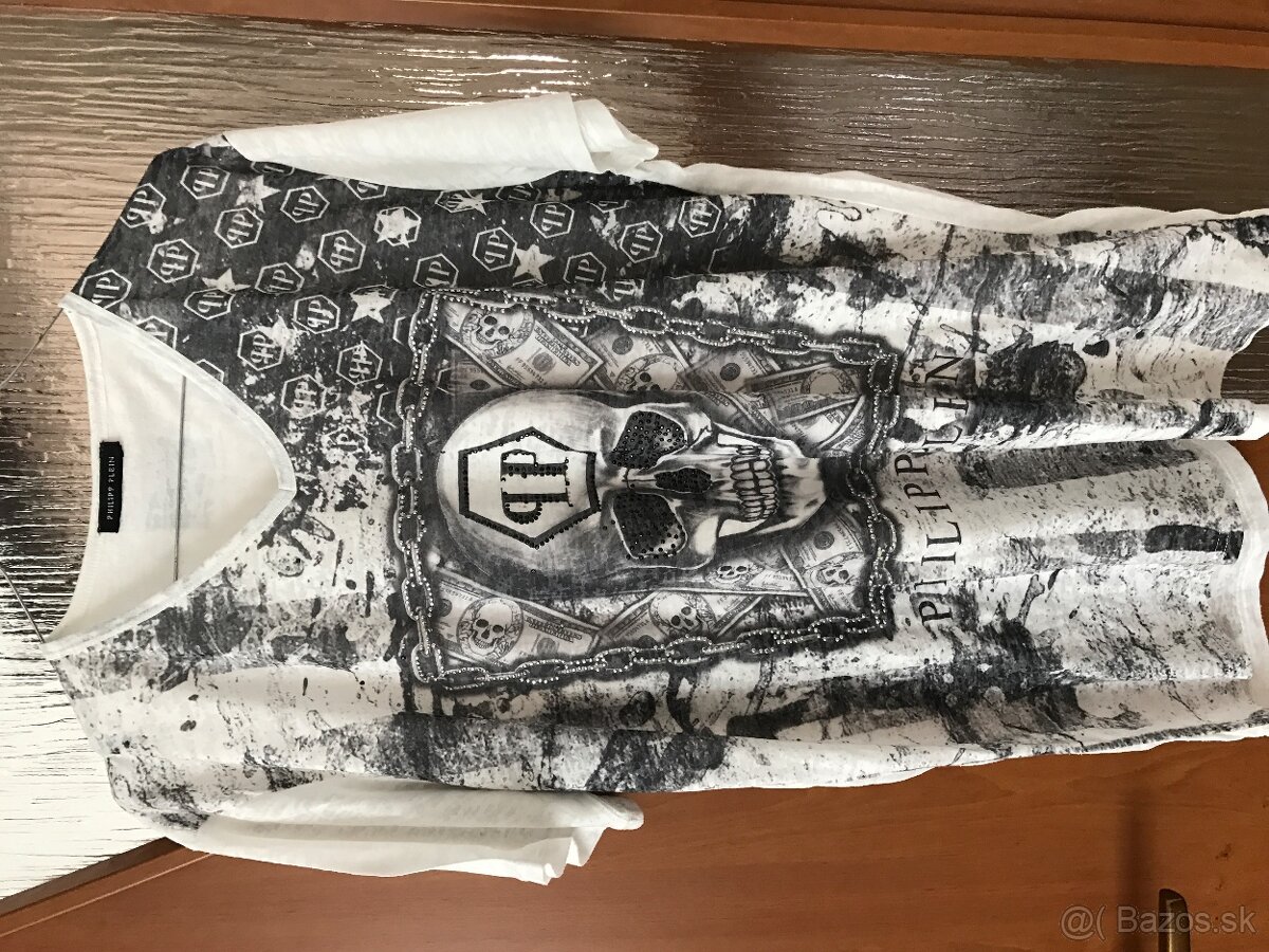 PHILIPP PLEIN pánske tricko XL