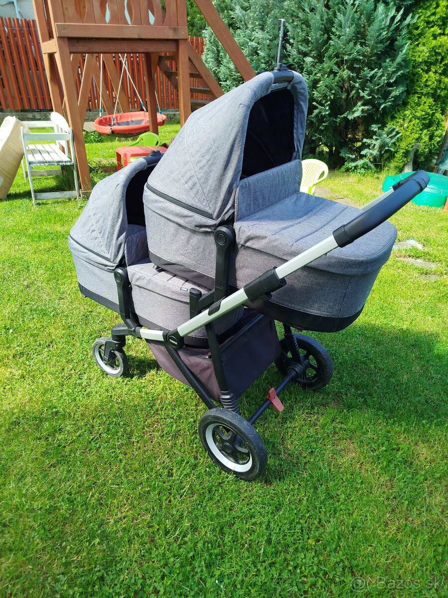Thule sleek súrodenecký dvojičkovký kočík