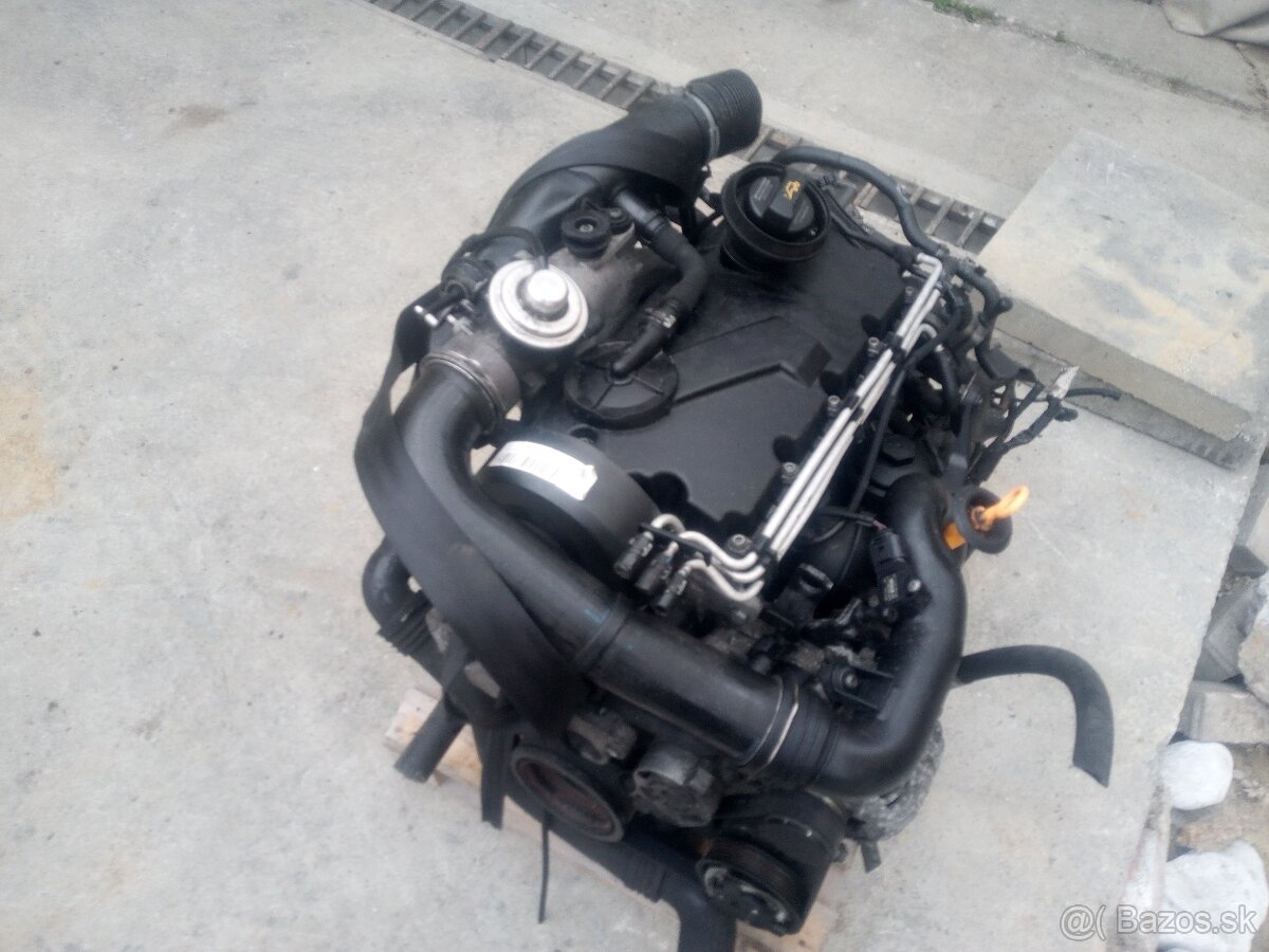 Motor 1.9 TDi 77kw BJB vw audi škoda