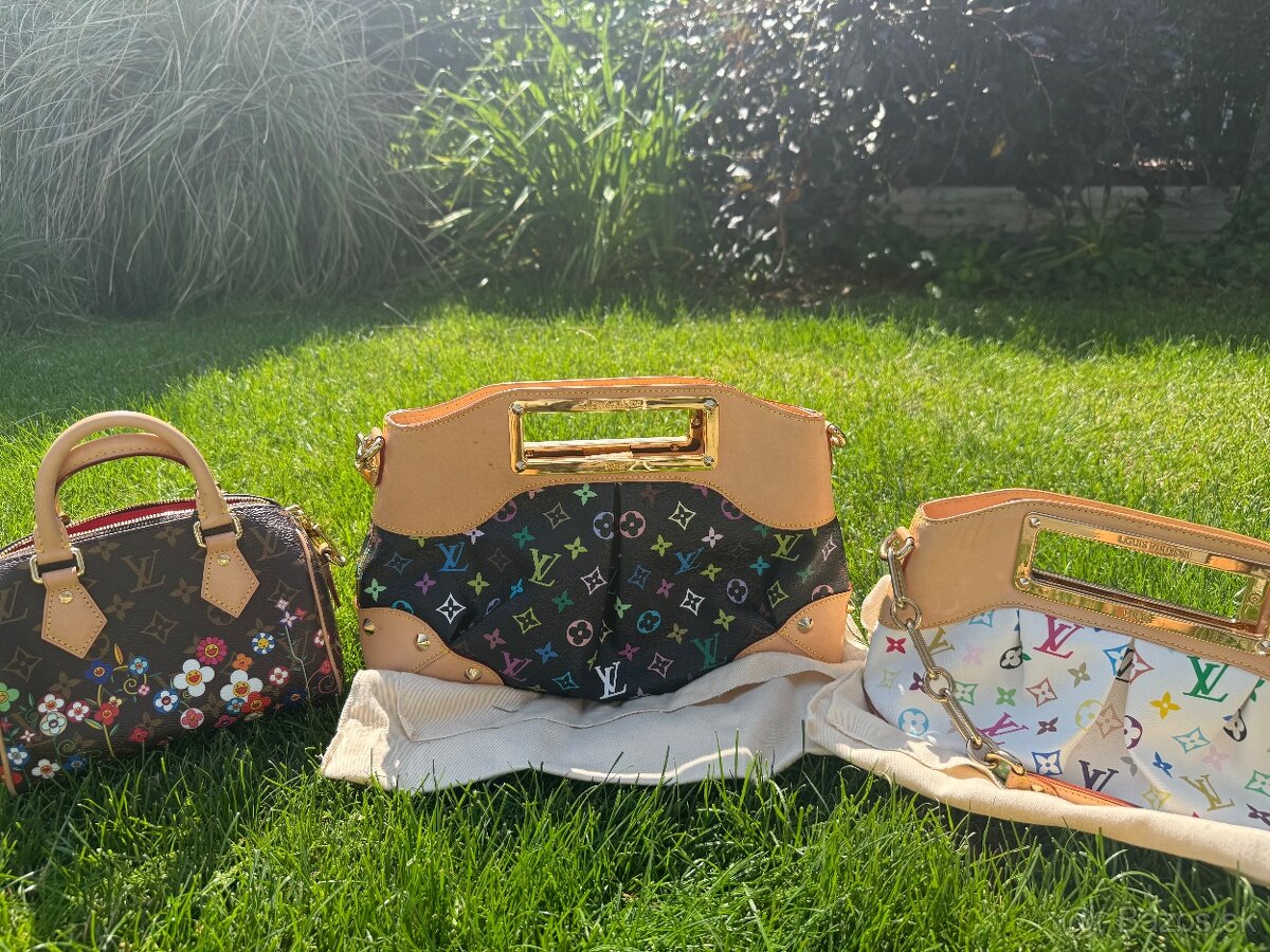 Louis vuitton multicolor handbag judy medium