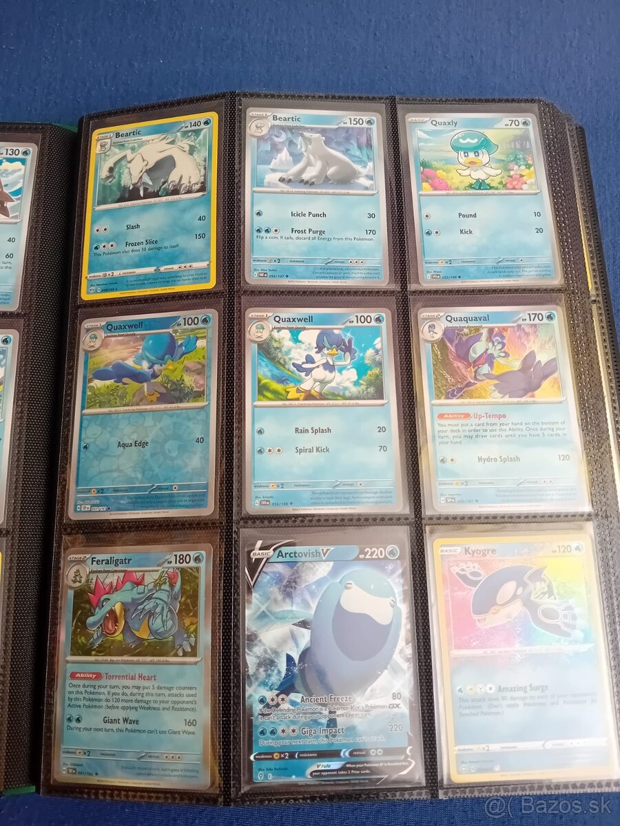 3 Pokémon Albumy s Kartami
