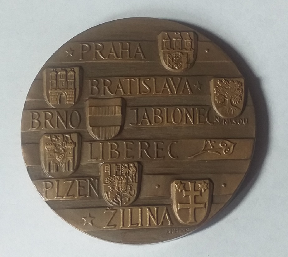 Medaila 1975 Československá obchodná banka