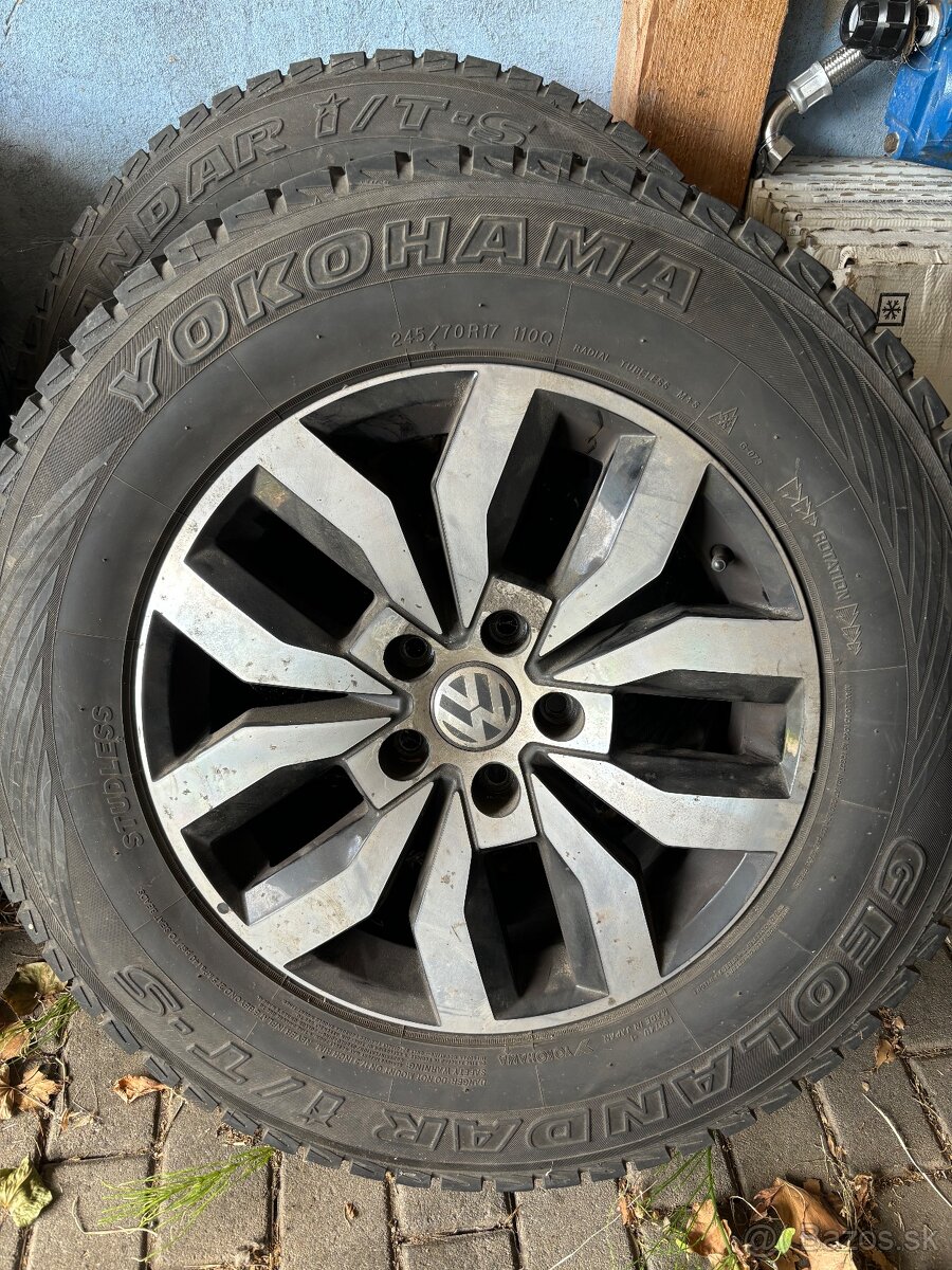 Zimne kolesa na VW Amarok