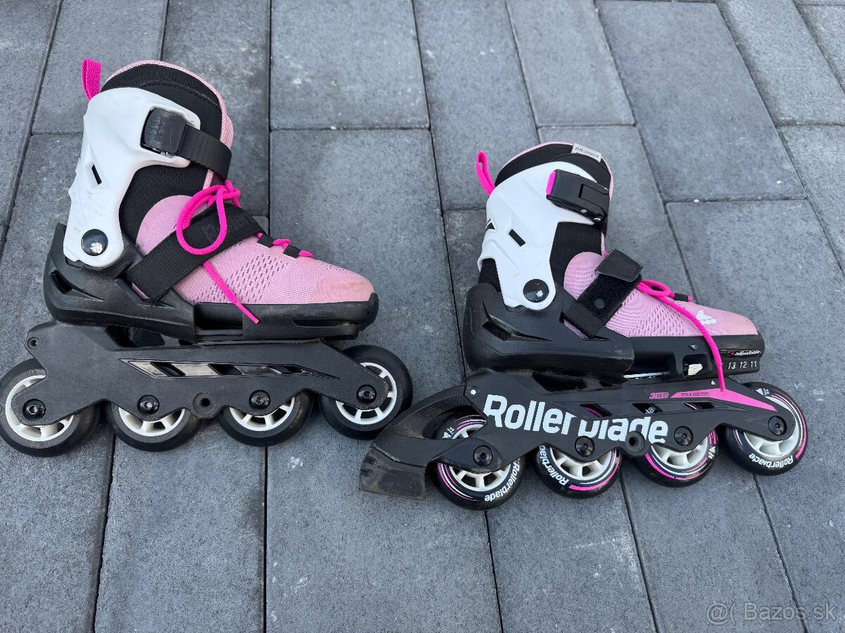Detské kolieskové korčule Rollerblade Microblade veľ. 28-32