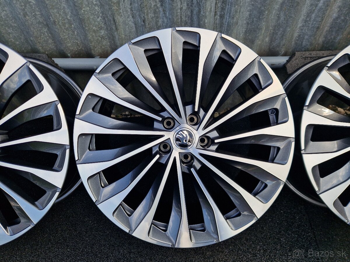 Škoda Asterion Enyaq Kodiaq Elroq Q4 5x112 R20 Nepoužite