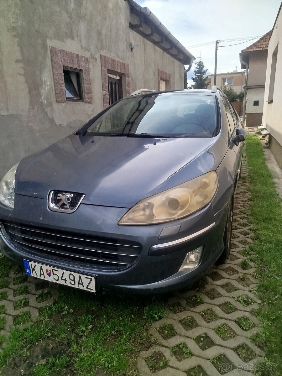 Peugeot 407 SW 2.0HDI diesel, 100kW, MT/6, rok:2005.