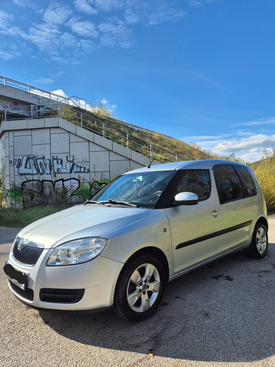 ŠKODA ROOMSTER 1.2HTP 51KW M5 2008 NOVÉ KÚPENÉ NA SK