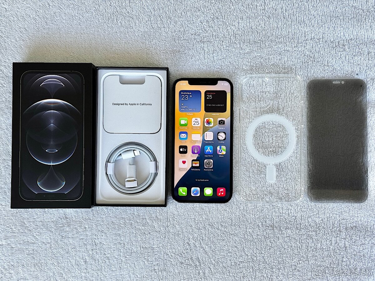 iPhone 12 Pro 256GB, AKO NOVÝ, NOVÁ BATERKA