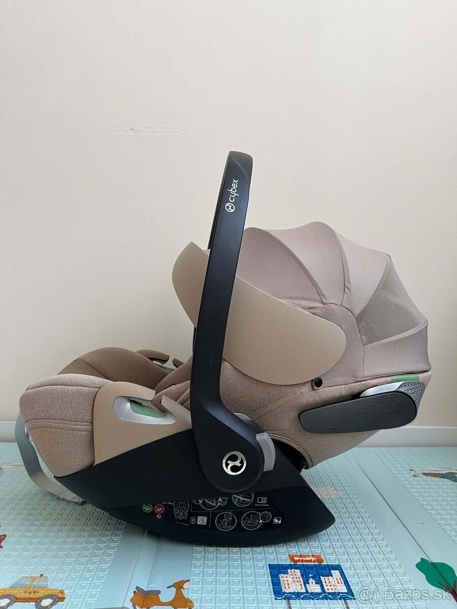 CYBEX Cloud T i-Size Plus 45-87 cm Platinum Cozy Beige