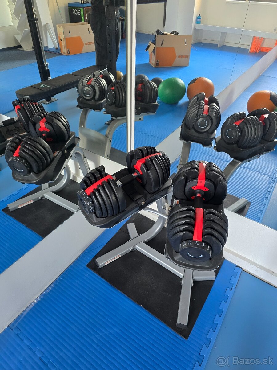 Predám sadu činiek zo stojanom 2x24kg