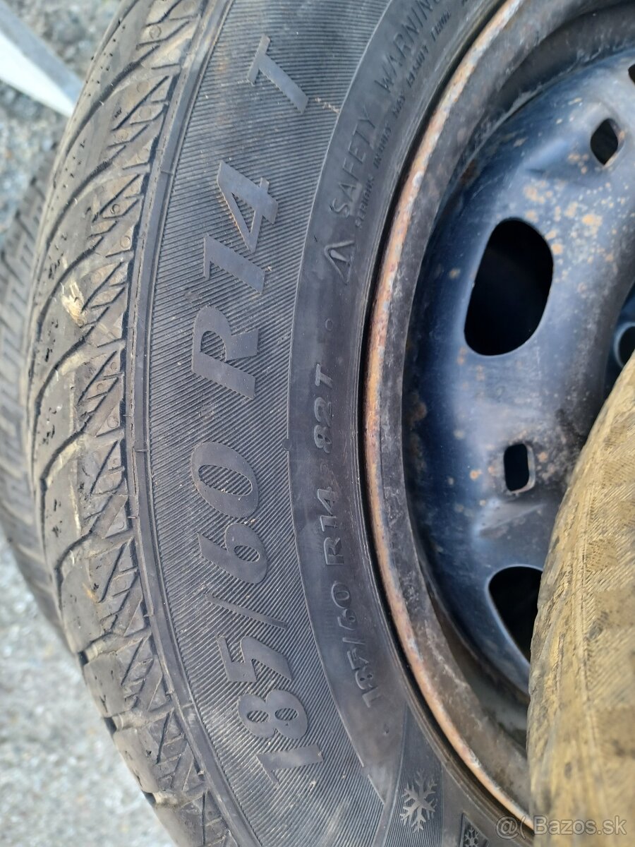 Zimne pneumatiky + disky