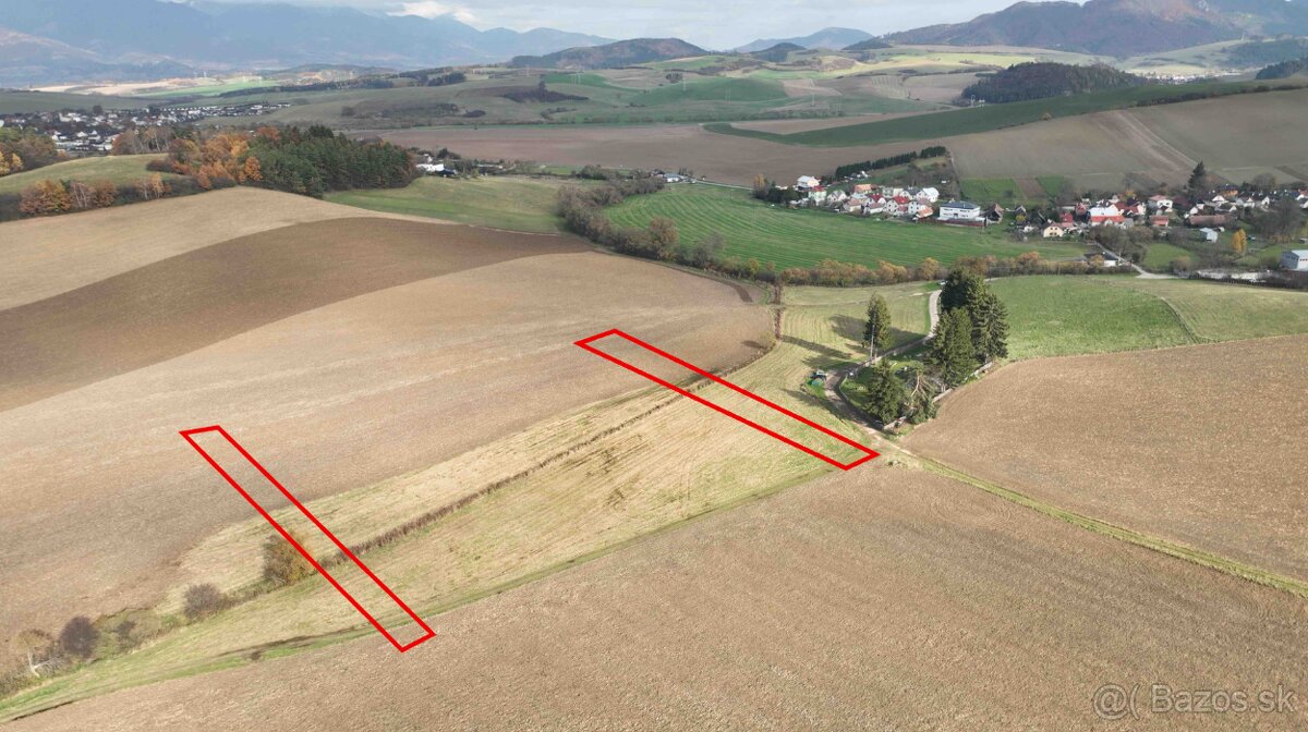 Pozemky v k.ú. Horný Kalník