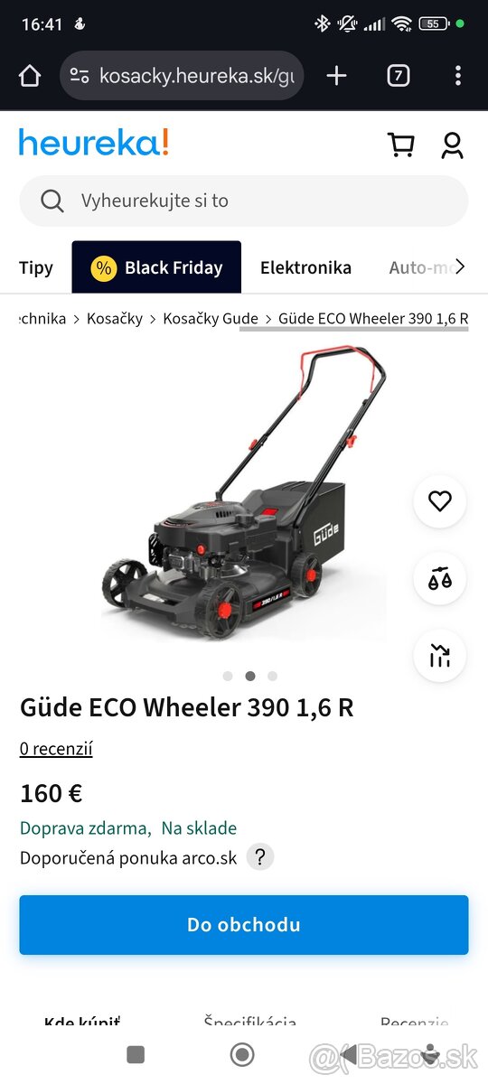 Benzínová kosačka