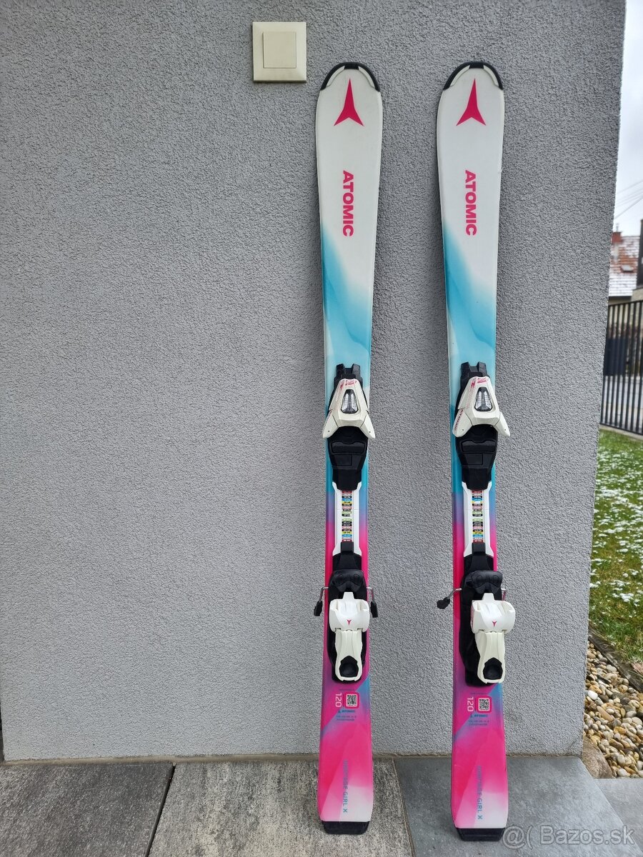 Predám detské lyže 120 cm