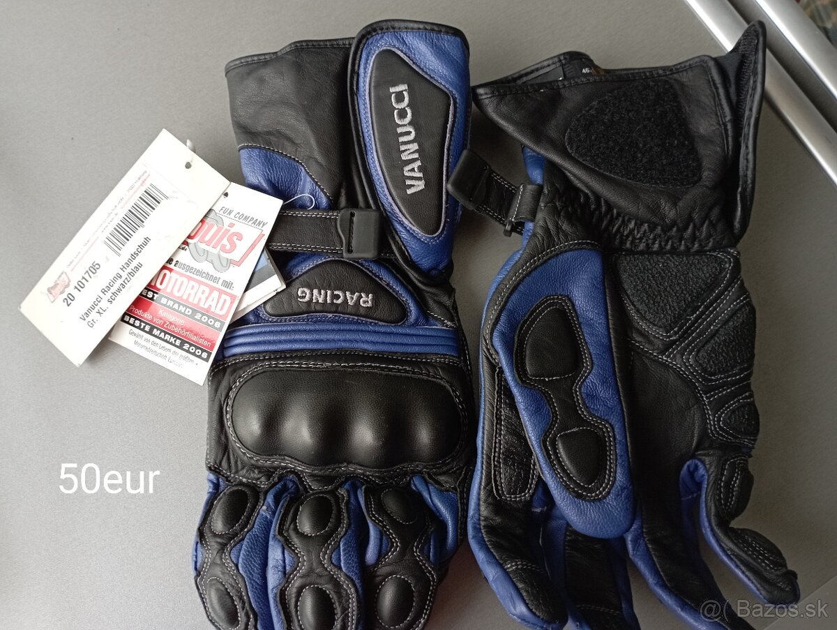 Rukavice, prilby motocyklové