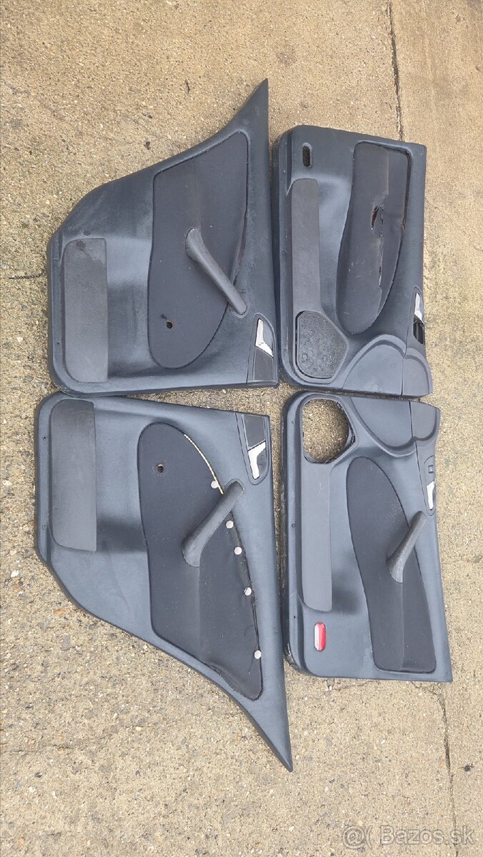 Predam octavia 1 hatchback čierne tapacire